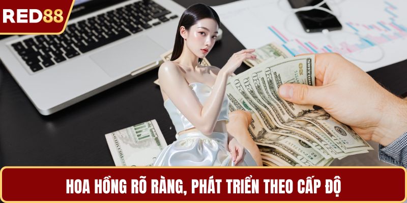 Hoa hồng rõ ràng, phát triển theo cấp độ