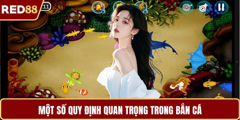 Một số quy định quan trọng trong bắn cá