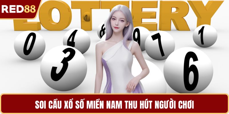 Soi cầu xổ số miền nam thu hút người chơi