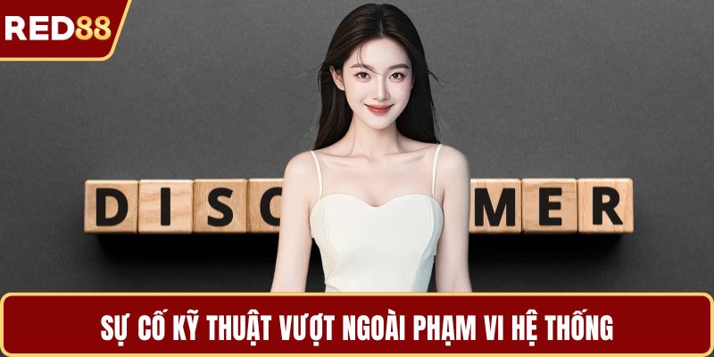 Sự cố kỹ thuật vượt ngoài phạm vi hệ thống