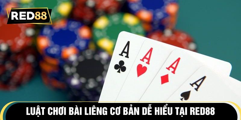 Luật chơi bài liêng cơ bản dễ hiểu tại RED88